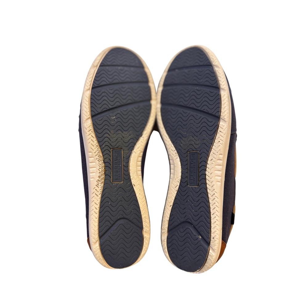 SPERRY Womans Canvas Boat Shoe SZ 8 - Picture 3 of 3